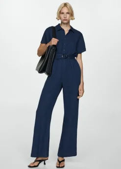 MANGO Sukienki I Kombinezony*Długi kombinezon w paski