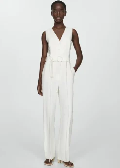 MANGO Sukienki I Kombinezony*Długi kombinezon w paski