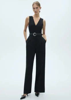 MANGO Sukienki I Kombinezony*Długi kombinezon w paski