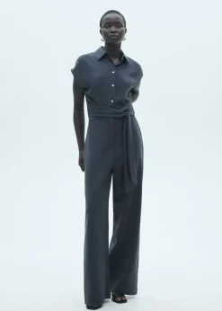 MANGO Sukienki I Kombinezony*Długi kombinezon z wiązaniem