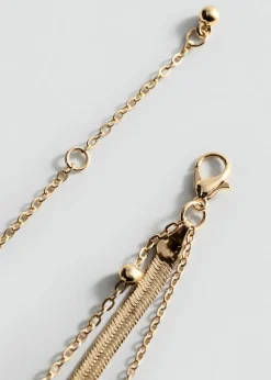 MANGO Biżuteria*Długi naszyjnik mieszany