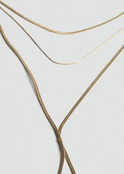 MANGO Biżuteria*Długi naszyjnik mieszany