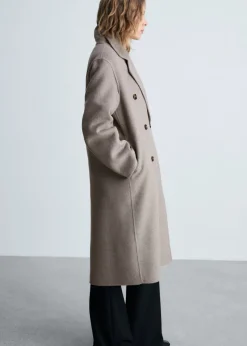 MANGO Płaszcze*Długi płaszcz handmade oversize