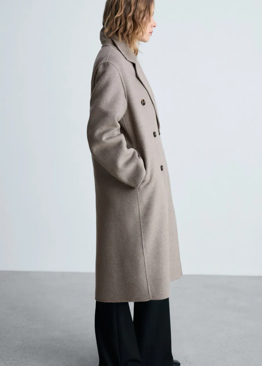 MANGO Płaszcze*Długi płaszcz handmade oversize