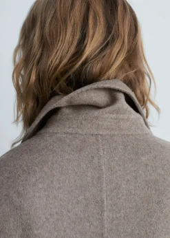 MANGO Płaszcze*Długi płaszcz handmade oversize