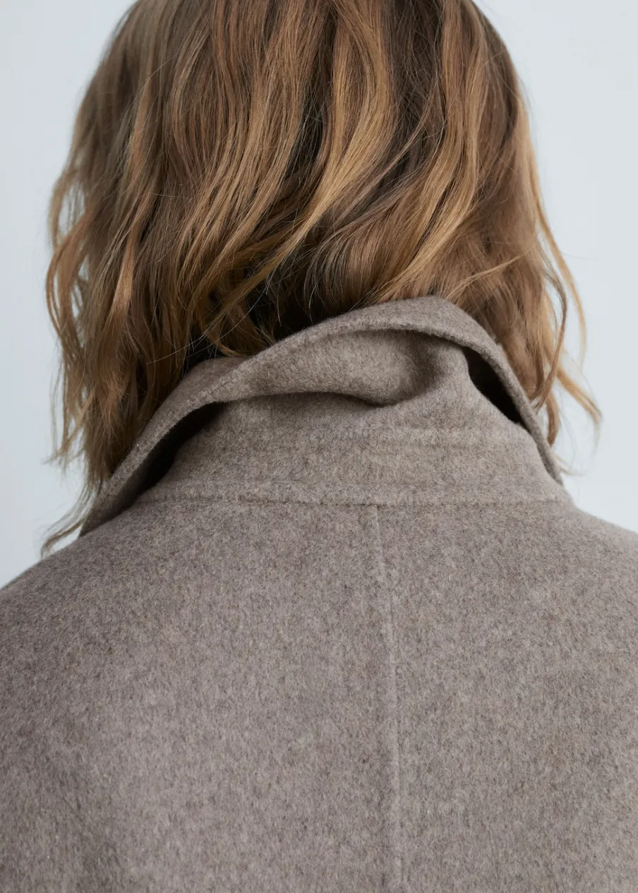 MANGO Płaszcze*Długi płaszcz handmade oversize