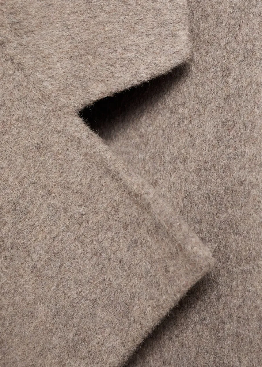 MANGO Płaszcze*Długi płaszcz handmade oversize