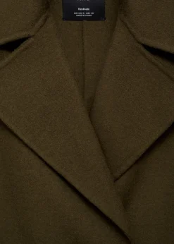 MANGO Płaszcze*Długi płaszcz handmade z paskiem