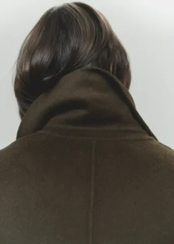 MANGO Płaszcze*Długi płaszcz handmade z paskiem