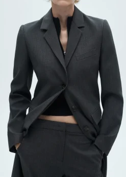 MANGO Płaszcze*Długi płaszcz w sartorialnym stylu