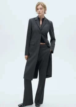 MANGO Płaszcze*Długi płaszcz w sartorialnym stylu