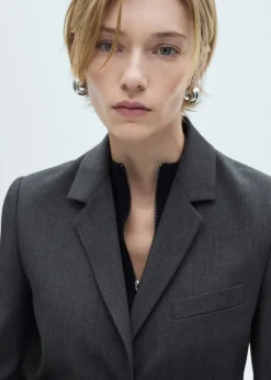 MANGO Płaszcze*Długi płaszcz w sartorialnym stylu