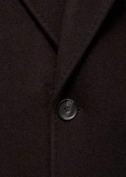 MANGO Płaszcze*Długi płaszcz wełniany relaxed fit