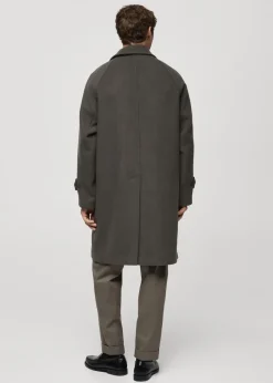 MANGO Płaszcze*Długi płaszcz z wełny z recyklingu