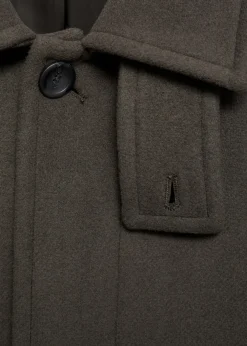 MANGO Płaszcze*Długi płaszcz z wełny z recyklingu