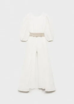 Dzieci MANGO Sukienki I Kombinezony*Długi, wiązany kombinezon