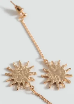 MANGO Biżuteria*Długie kolczyki słońca