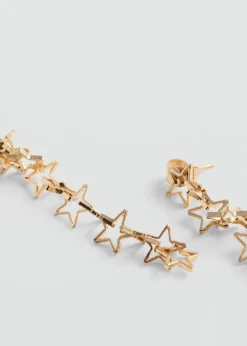 MANGO Biżuteria*Długie kolczyki z gwiazdkami