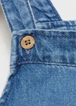 Dzieci MANGO Sukienki I Kombinezony|Kombinezony I Ogrodniczki*Długie ogrodniczki dżinsowe