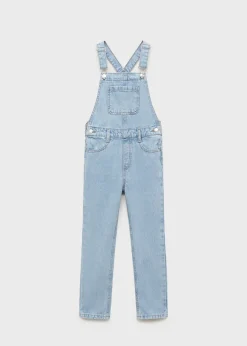 Dzieci MANGO Sukienki I Kombinezony*Długie ogrodniczki dżinsowe