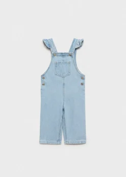Dzieci MANGO Sukienki I Kombinezony*Długie ogrodniczki dżinsowe