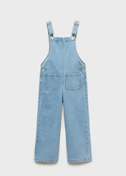Dzieci MANGO Sukienki I Kombinezony*Długie ogrodniczki dżinsowe