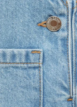 Dzieci MANGO Sukienki I Kombinezony*Długie ogrodniczki dżinsowe