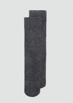 MANGO Więcej Akcesoriów*Długie skarpetki z lureksu