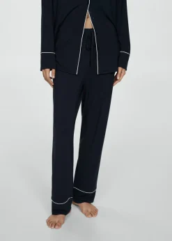 MANGO Piżamy|Piżamy*Dwuczęściowa piżama z obszyciem