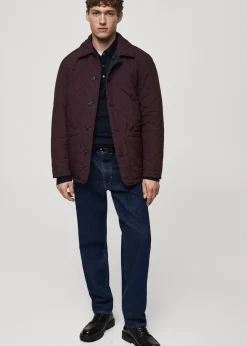 MANGO Kurtki I Koszule Wierzchnie|Płaszcze*Dwukolorowa dwustronna kurtka pikowana