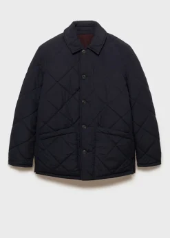 MANGO Kurtki I Koszule Wierzchnie|Płaszcze*Dwukolorowa dwustronna kurtka pikowana