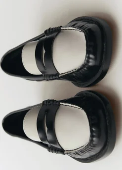 MANGO Buty|Akcesoria Skórzane*Dwukolorowe mokasyny ze skóry