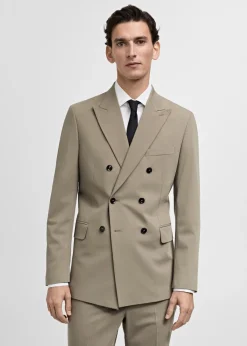 MANGO Marynarki|Marynarki*Dwurzędowa marynarka garniturowa slim fit
