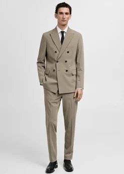MANGO Marynarki|Marynarki*Dwurzędowa marynarka garniturowa slim fit