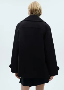 MANGO Płaszcze*Dwurzędowy płaszcz z wełny