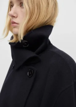 MANGO Płaszcze*Dwurzędowy płaszcz z wełny