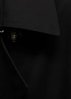 MANGO Płaszcze*Dwurzędowy trencz z bawełny