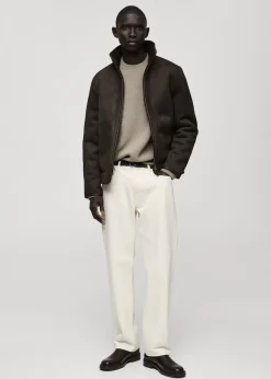 MANGO Kurtki I Koszule Wierzchnie|Płaszcze*Dwustronna kurtka z baranka