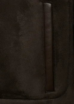 MANGO Kurtki I Koszule Wierzchnie|Płaszcze*Dwustronna kurtka z baranka