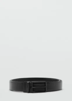 MANGO Skóra|Paski I Szelki*Dwustronny pasek skórzany