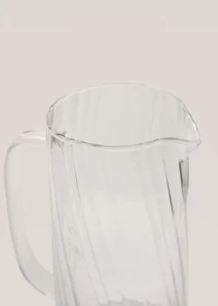 MANGO Szklanki I Kieliszki*Dzbanek ze szkła borokrzemowego z teksturą