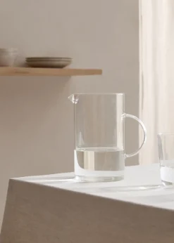 MANGO Szklanki I Kieliszki*Dzbanek ze szkła borokrzemowego z uchem 17 x 10 cm