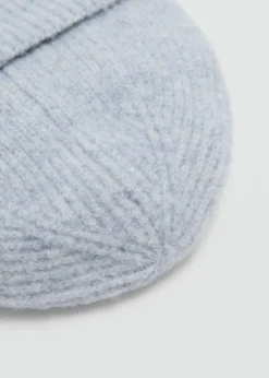 MANGO Więcej Akcesoriów*Dzianinowa czapka