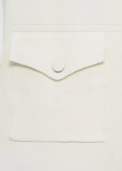 MANGO Kamizelki*Dzianinowa kamizelka z kieszeniami