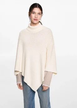 MANGO Swetry I Kardigany*Dzianinowe ponczo