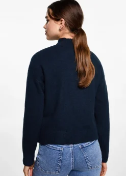 MANGO Swetry I Kardigany*Dzianinowy sweter z napisem