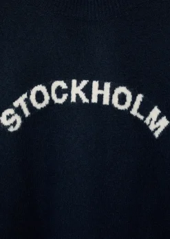 MANGO Swetry I Kardigany*Dzianinowy sweter z napisem