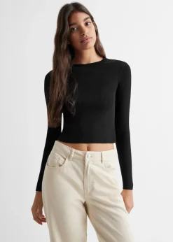 MANGO Swetry I Kardigany*Dzianinowy sweter z rozcięciami