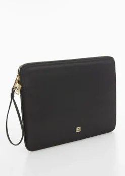 MANGO Galanteria Skórzana|Więcej Akcesoriów*Etui na laptopa z logo