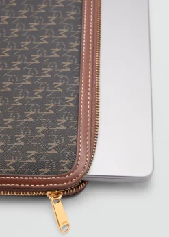 MANGO Galanteria Skórzana|Więcej Akcesoriów*Etui na laptopa z nadrukiem logo